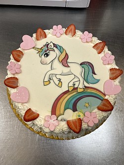 Gâteau avec photo